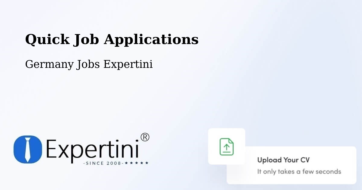 Quick Apply Feature – Hochkirch - Germany Jobs Expertini